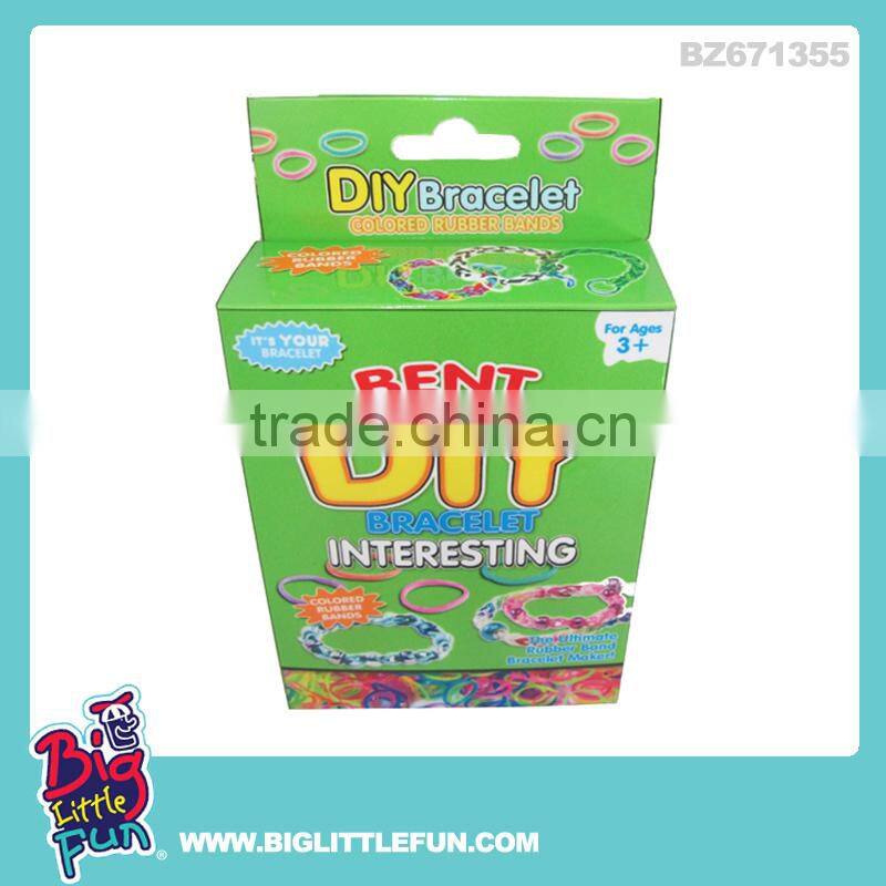 Handmade toys diy bracelet,cheap rubber bands diy bracelets