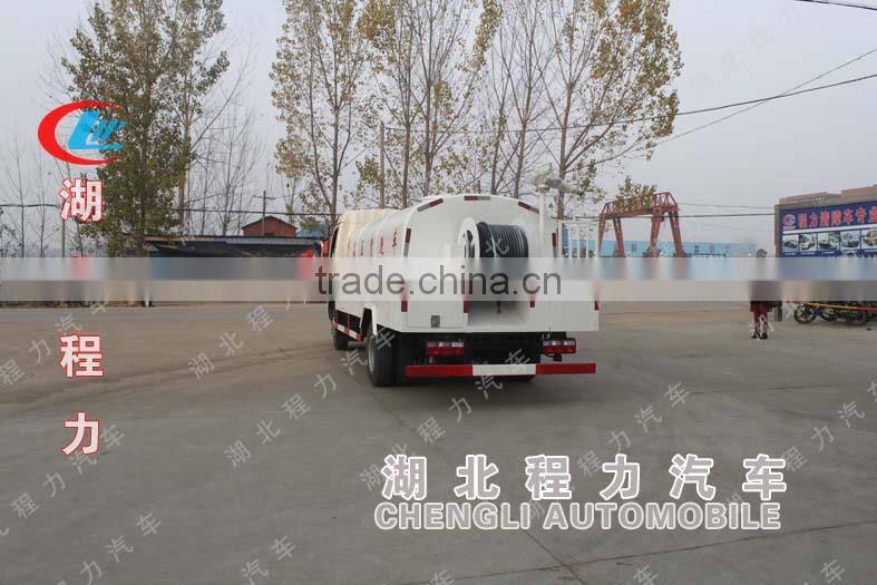 DongFeng high pressure washing tanker vehicle