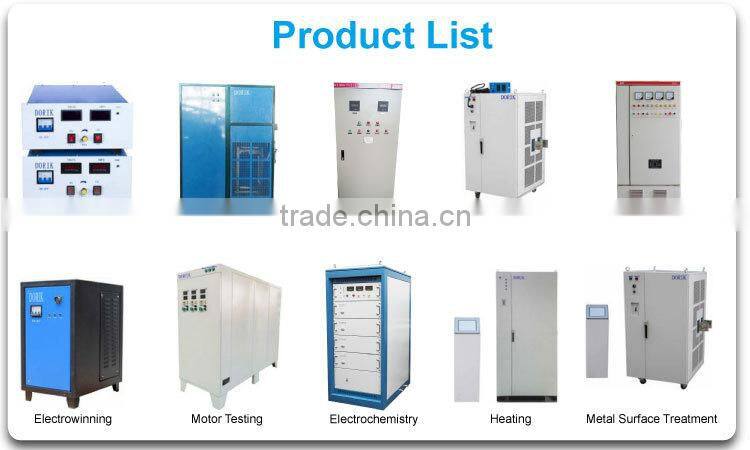 Digital controlplating rectifier system with IGBT modules