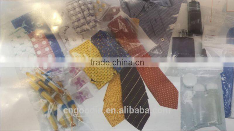 LDPE ZIPPER BAG FOR CLOTHING