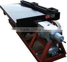 Wide application high handling capacity shaking table table concentrator/gold shaking table with good quality