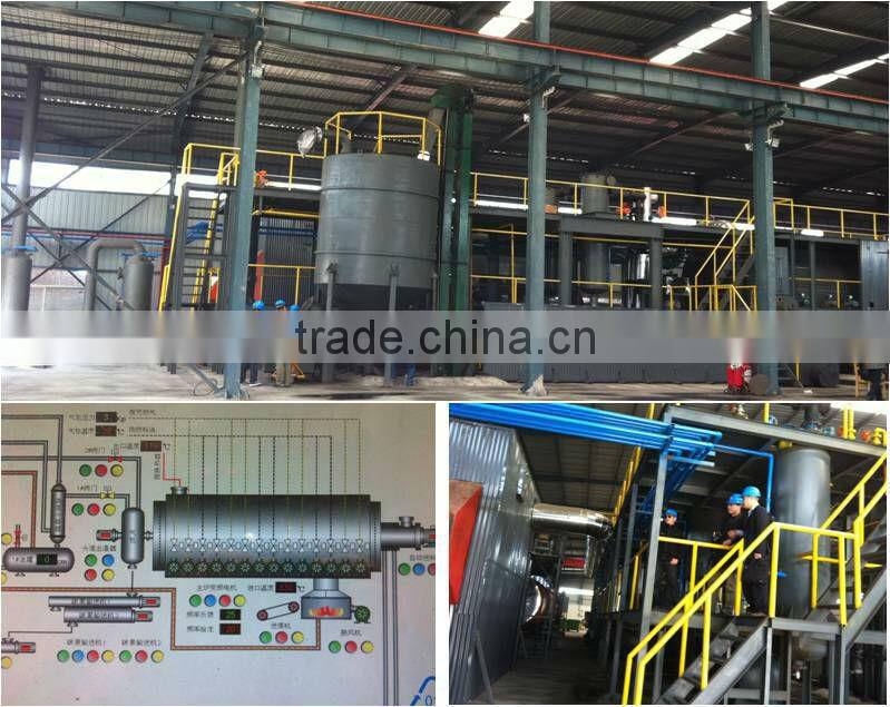 2012 Good Price Tire Rubber Pyrolysis Oil