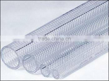 pvc fiber steel wire reinforced hose pipe making machinery/PVC fiber steel ENHANCED hose pipe production line