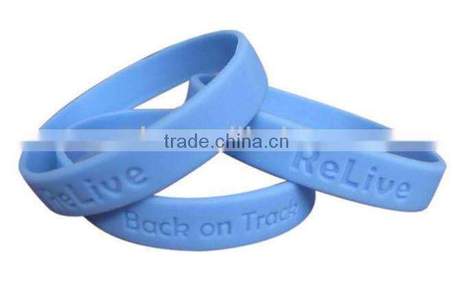 Cheap custom personalized silicone bracelet