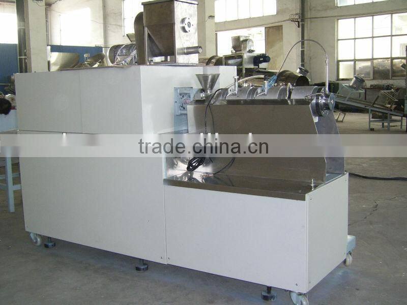 Twin screw lab food extruder