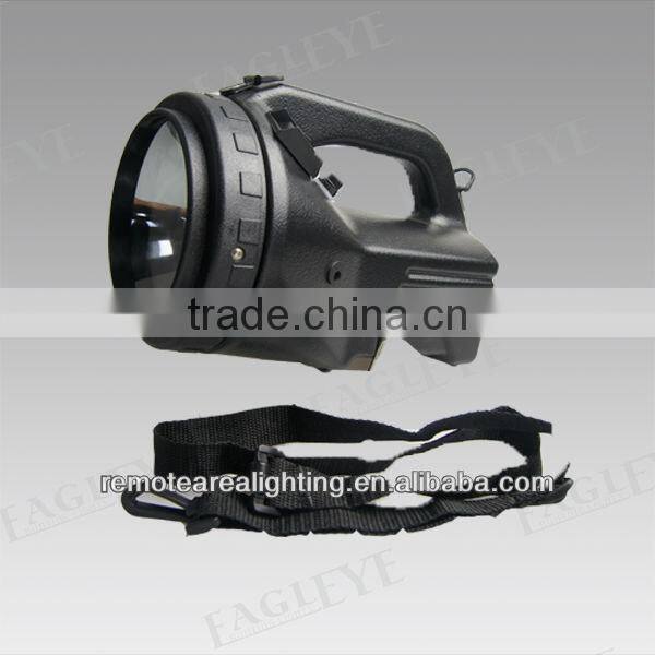 Rechargeable outdoor protable lights work light 35W hid hand held spotlight,12v7Ah Lead Acid battery