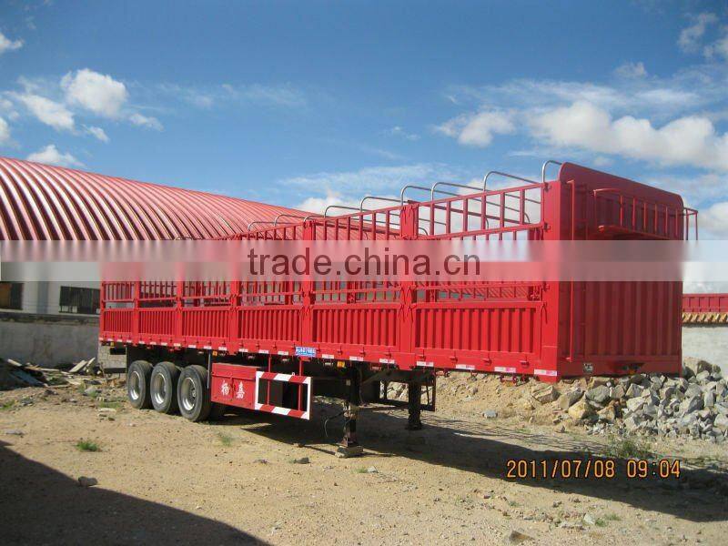 Howo container and bulk cargo semi-trailer