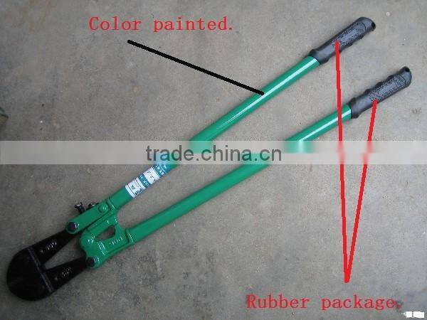 36" red painted Heavy Duty Drop Forged Cr-Mo hydraulic Bolt Cutter for chains