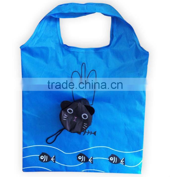 Folding Style and Polyester Material Folding Eco Bags