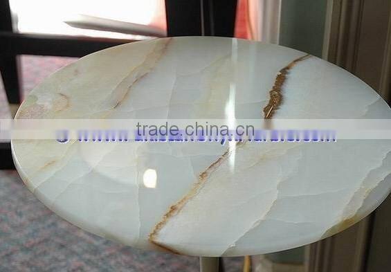 Wholesale EXPORT QUALITY LIGHT GREEN ONYX TABLE TOPS COLLECTION
