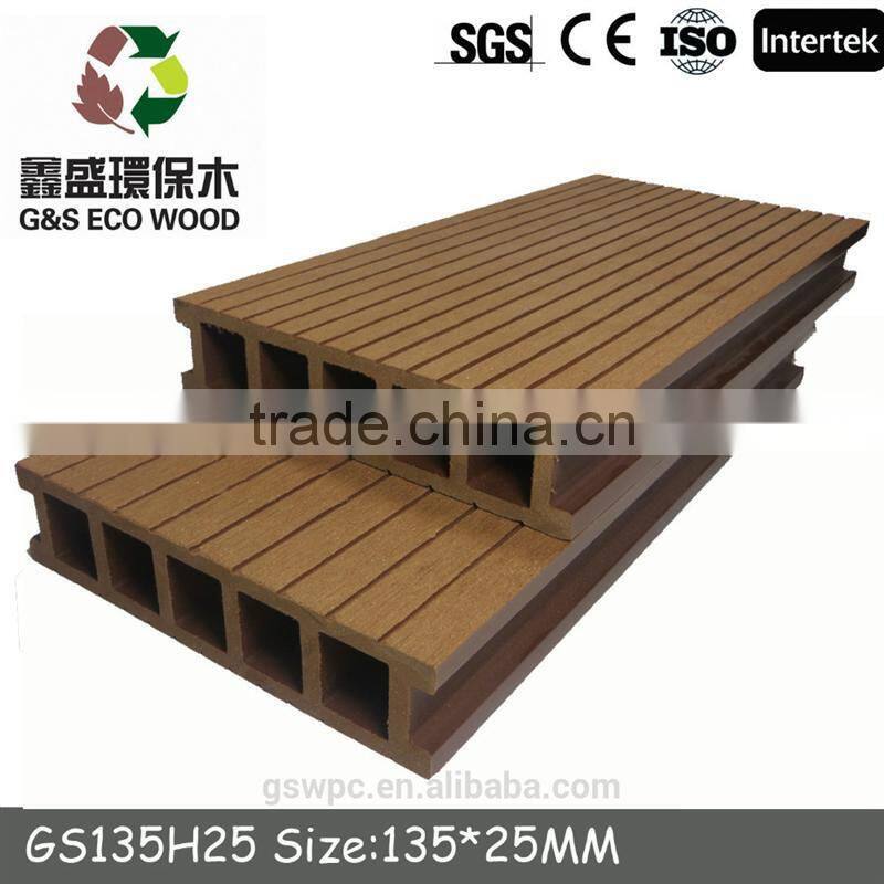 2015Environmental cheap composite decking passed CE, Germany standard, ISO9001