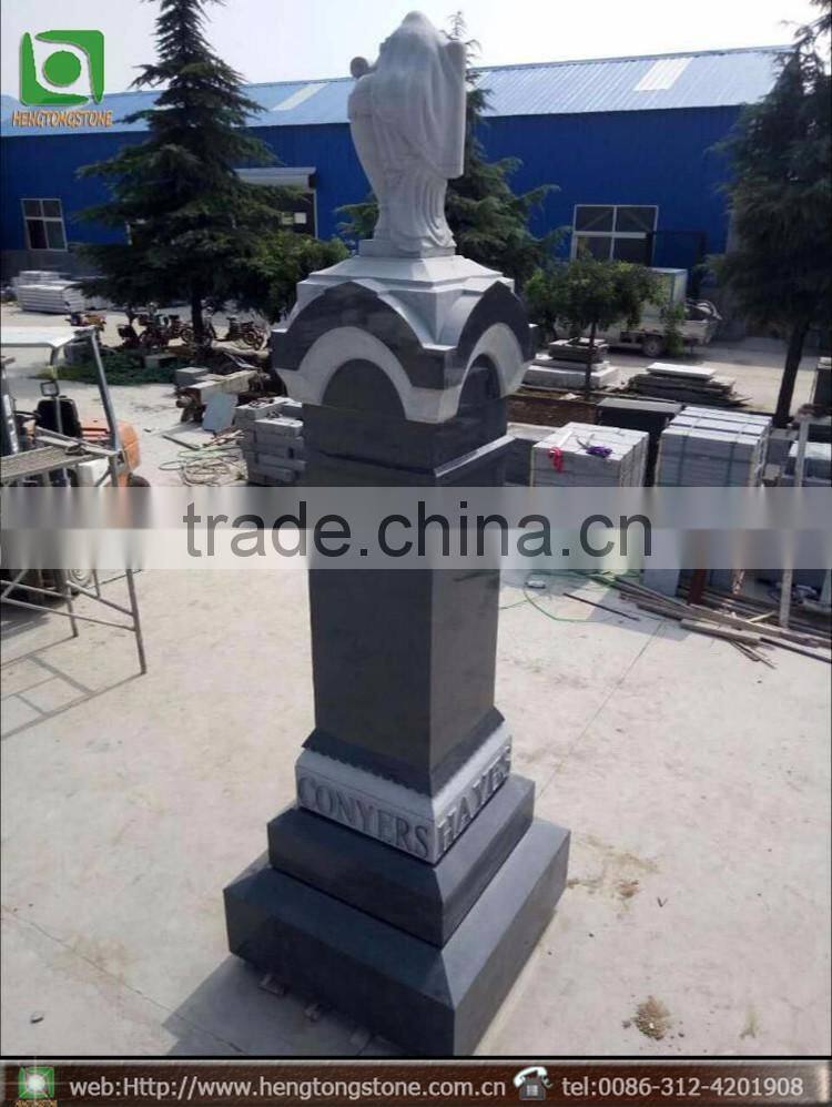 Western Style Granite Tombstone