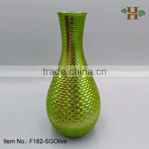 Chinese Manufacturer Handblown Colored Glass Vases Wholesale