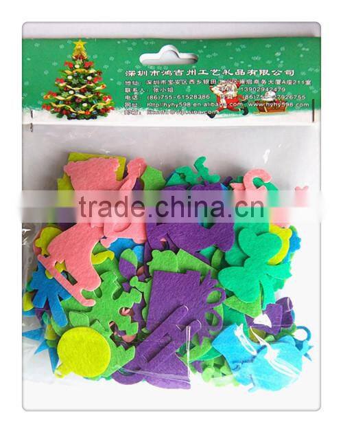 15051911 factory directly selling funny popular design Dome sticker,sticker, kids diy 3D felt sticker for kids