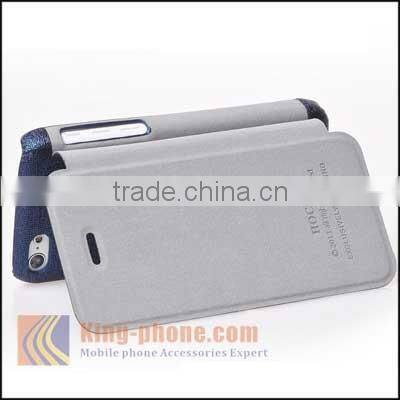 China Wholesale Mobile Phone Leather Flip Case Cover For iPhone 5
