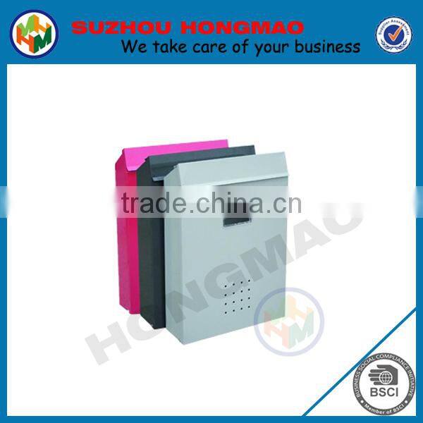 garden galvanized steel letter mailbox