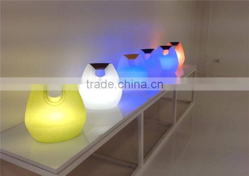 Hot style Color changing RGB led under table lamp light for party event