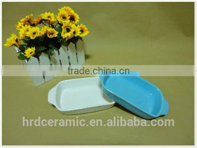 High temperature and heat resistant ceramic bakeware