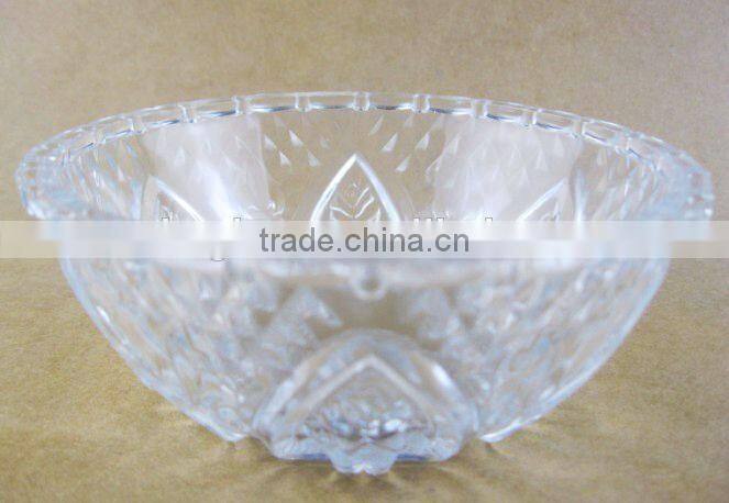 glass bowl/hand blown glass fish bowl