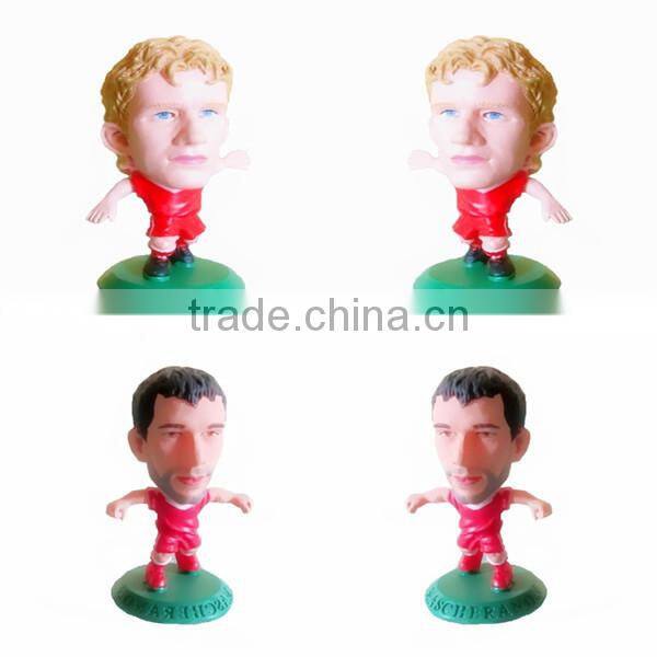 2014 popular product customized vivid world cup 2014 soccer player action figure