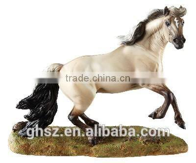 Guo hao custom horse sculpture, life size animal sculpture