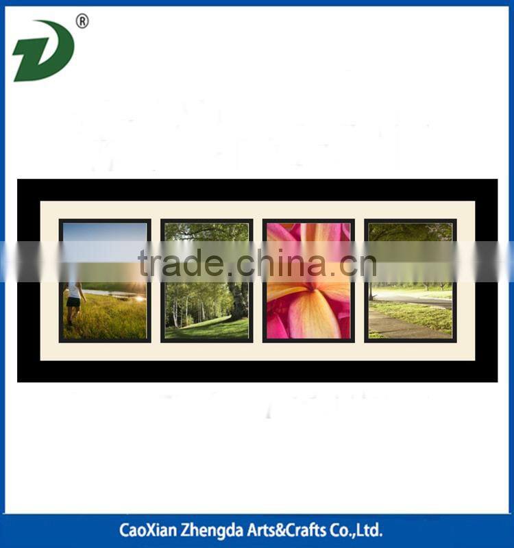 Wooden Black Floating Picture Frame