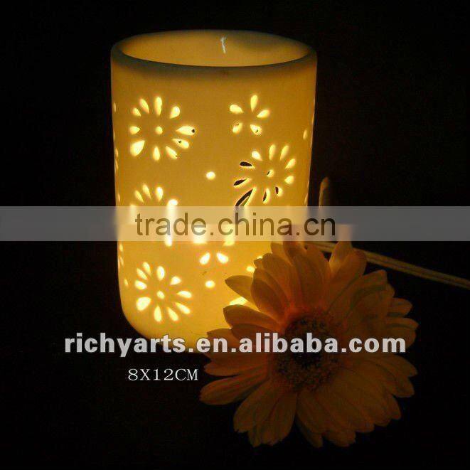 Ceramic Cylinder electric oil burner with aromatheraphy function