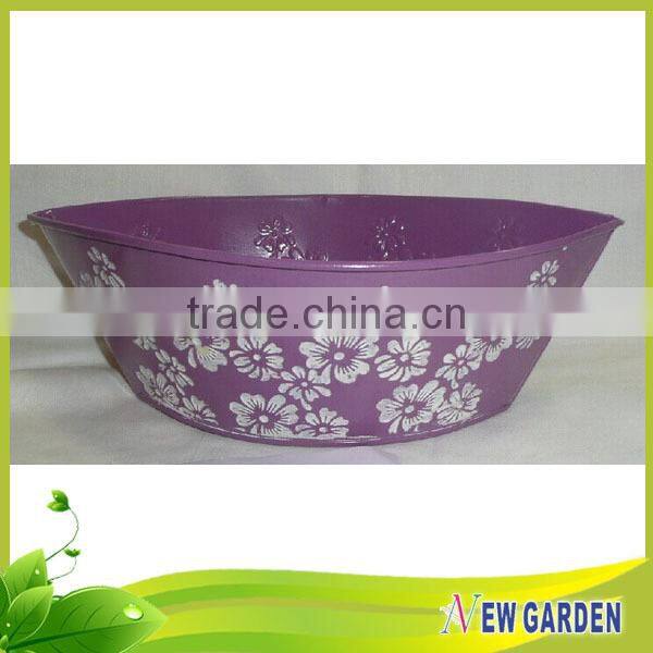 Different Sizes/Shapes Office Desk Flower Pots In Colorful Customize Design