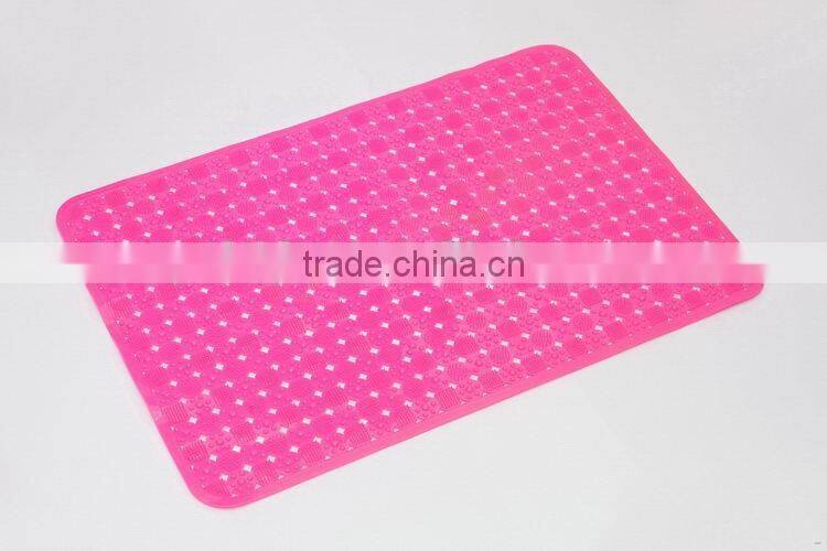 Durable crazy selling shower doors pvc bath mat