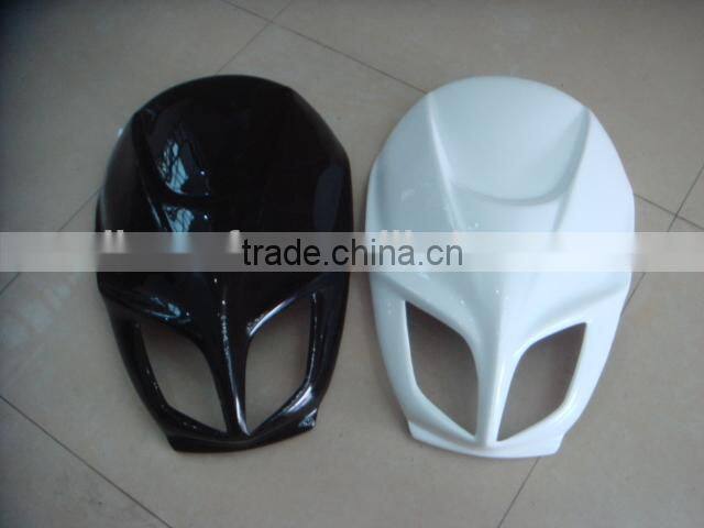 Glossy painting finish customized fiberglass motorcycle parts