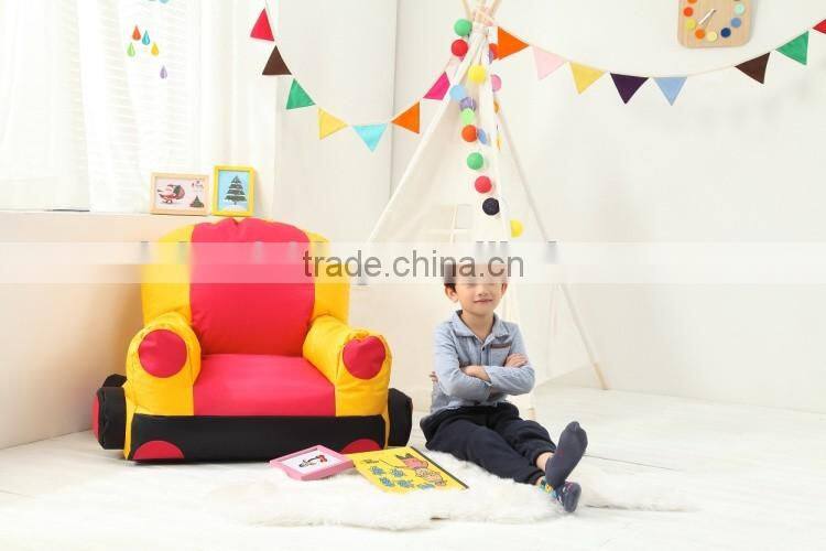 mini cute children foam recliner bean bag sofa