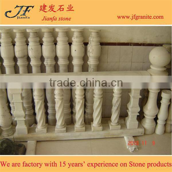 Marble railing baluster