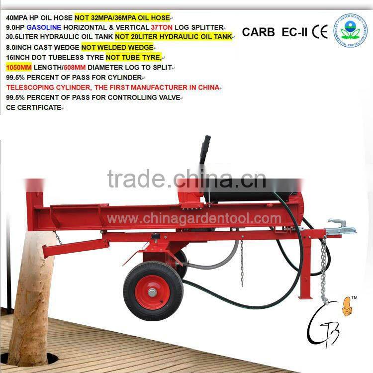 ce approved hydraulic wood splitter (LS37T-B3-1050MM)