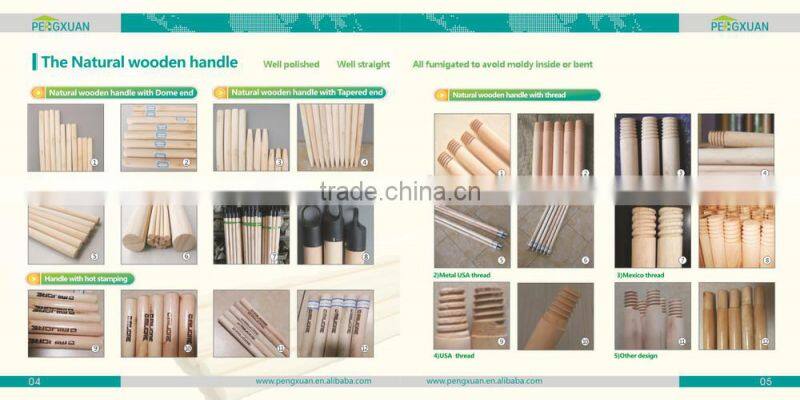 smooth surface pickaxe wooden handle natural color