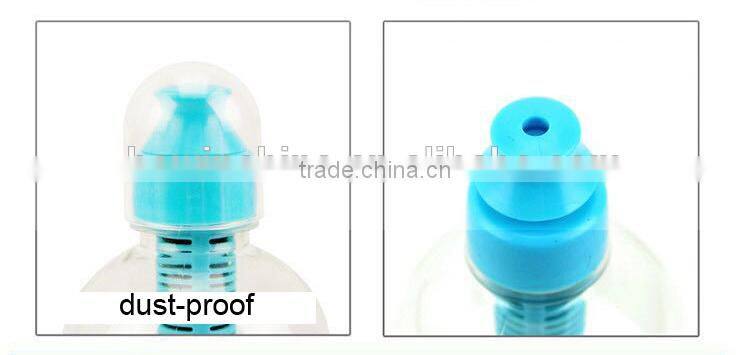 Hot portable outdoor activated carbon sport water bottle