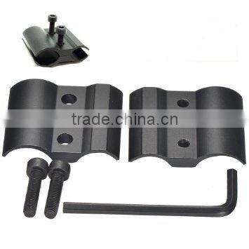 Barrel Ring Scope Mount Holder For Hunting Torch Laser Sight