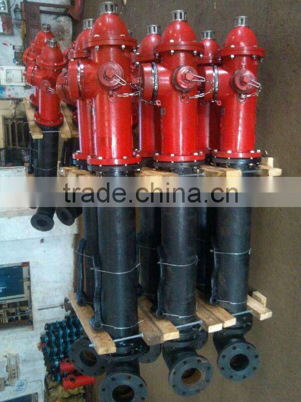 AWWA C503 wet barrel fire hydrant