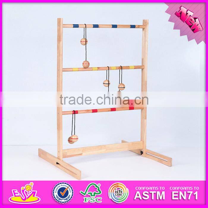2016 Outdoor garden wooden bowling game W01A181