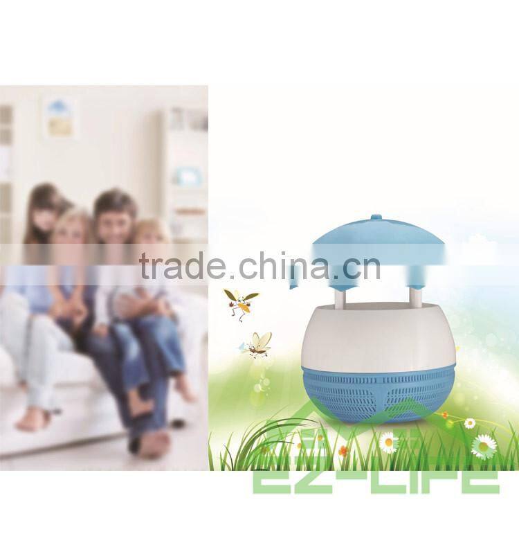 2017 Solar LED light lamp insect killer electric mosquito zapper