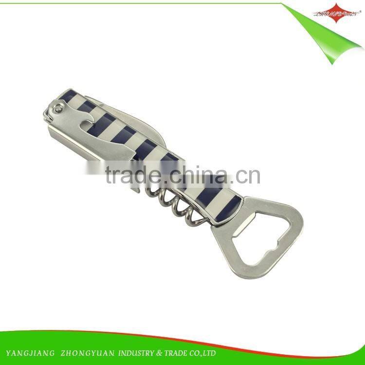 ZY-K1063 Multifunction wine opener corkscrew bottle beer opener
