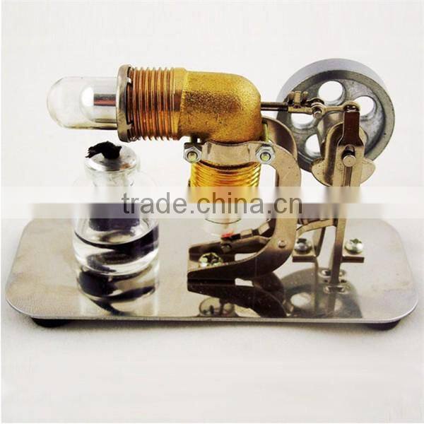Mini Hot Air Stirling Engine Motor Model Science & Discovery Toys Educational Toy Kits
