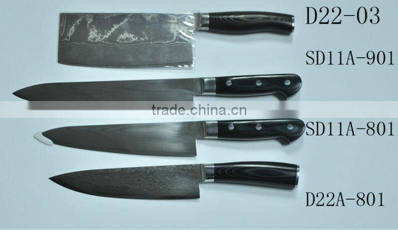 Damascsu steel knives for sale