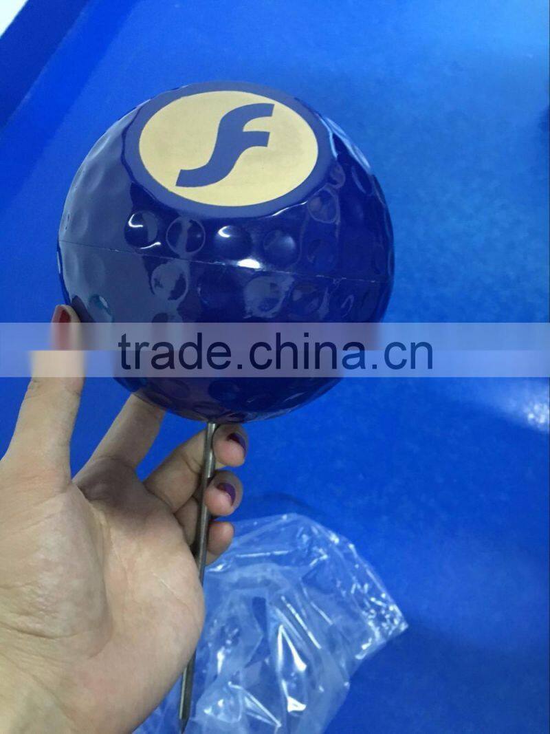 Logo custom colorful unique golf tee markers