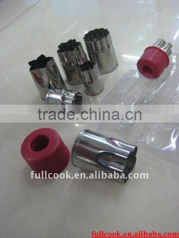 Vegetable Food Cookie Cutter Mold Set of 10