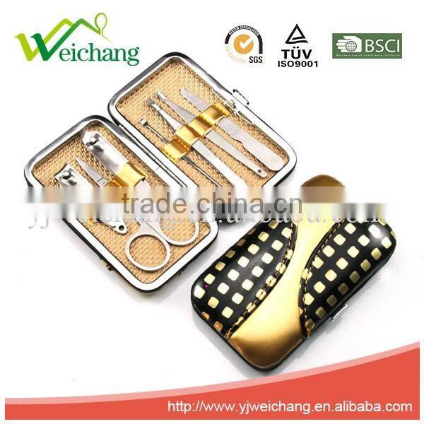 WCJ1015 Full-function nail clipper Nail Care Personal Girl Manicure Pedicure Set Travel Grooming Kit