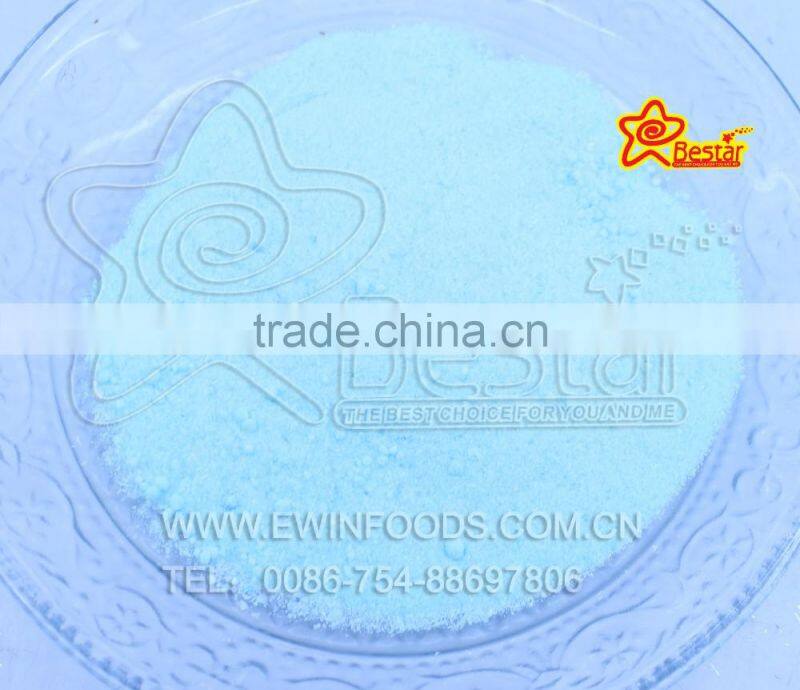 Sour Powder Candy Blueberry Flavor with Straw