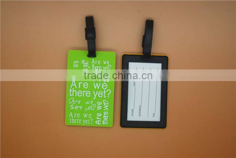 Promotional Bulk Luggage Tag Silicone Luggage Tag WholeSale Luggage Tag