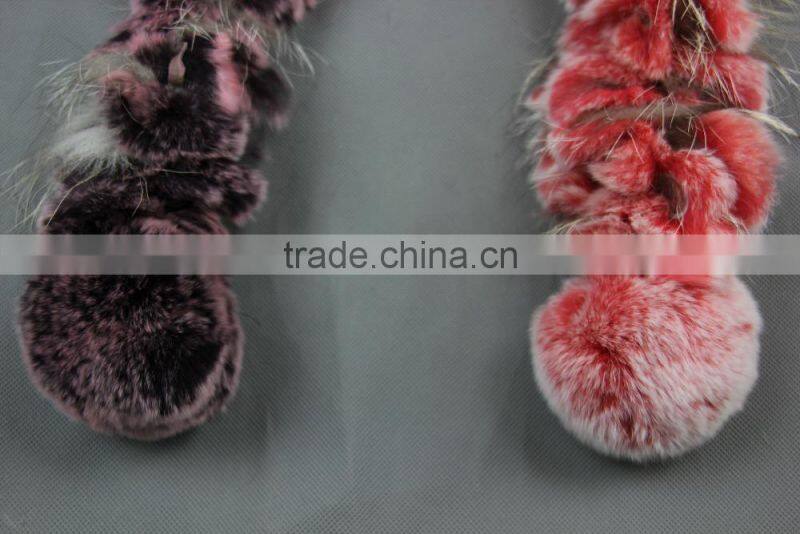 High Quality Knitted Rex-Rabbit&Fox Scarf