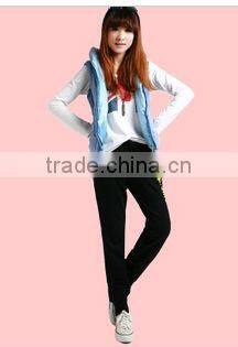 Wholesale 2013 autumn new fashion fleece casual pants/sports pants/trousers for girls