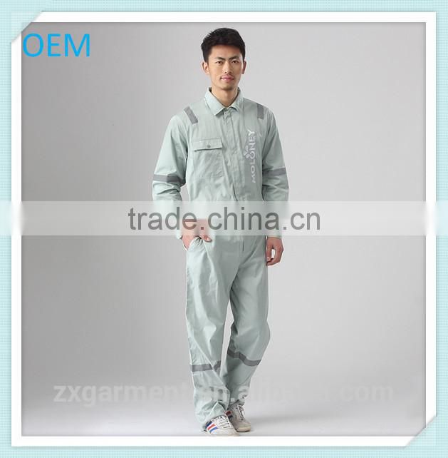2017 ZX high quality Offshore Mens Coverall Style mechanic engineering uniform design